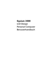 Toshiba equium 2000 Benutzerhandbuch