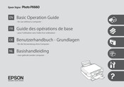 Epson PX660 Benutzerhandbuch