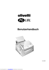 Olivetti PGL8L Benutzerhandbuch