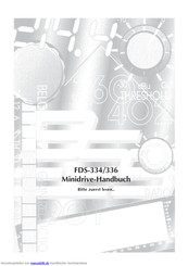 BSS Audio Minidrive FDS-336 Handbuch