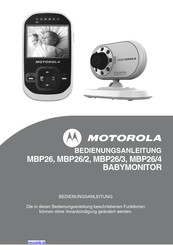 Motorola MBP26 Bedienungsanleitung