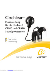Cochlear CP910 Kurzanleitung