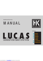 HK Audio L.U.C.A.S Bedienungsanleitung