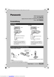 Panasonic KXTG8070SL Kurzanleitung