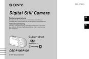 Sony Cyber-SHOT DSC-P-120 Bedienungsanleitung