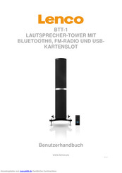 Lenco BTT-1 Benutzerhandbuch