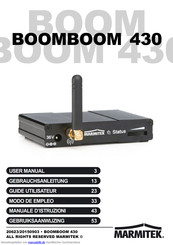 Marmitek BoomBoom 430 Gebrauchsanleitung