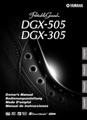 Yamaha DGX-305 Bedienungsanleitung