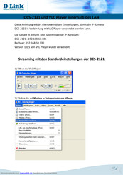 D-Link DCS-2121 Anleitung