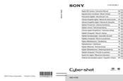 Sony DSC-H100 Gebrauchsanleitung