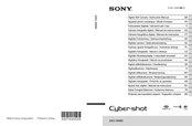 Sony Cybershot DSC-W690 Gebrauchsanleitung