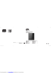 OK OSP 502 Gebrauchsanweisung