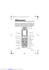 Motorola MPx220 Bedienungsanleitung