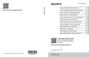 Sony Cyber-shot DSC-RX10 Gebrauchsanleitung