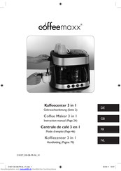 Coffeemaxx CM4625 Z 01327 Gebrauchsanleitung
