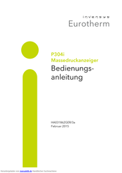 Eurotherm P304i Bedienungsanleitung