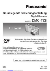 Panasonic Lumix DMC-TZ8 Bedienungsanleitung