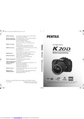 Pentax K20D Bedienungsanleitung