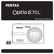 Pentax Optio E70L Benutzerhandbuch