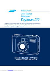 Samsung Digimax 130 Bedienungsanleitung