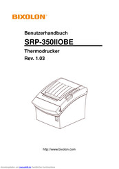 BIXOLON SRP-350IIOBE Benutzerhandbuch