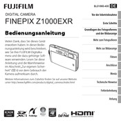Fujifilm Finepix Z1000EXR Bedienungsanleitung