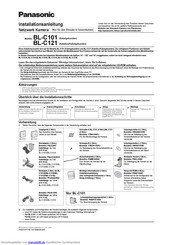 Panasonic BL-C121 Installationsanleitung