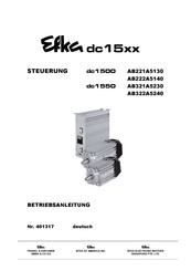 Efka dc 1500 Betriebsanleitung