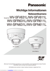 Panasonic WV-SFN611L Handbuch