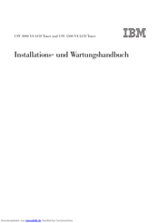 IBM Typ 5396-1JX Installation Und Wartung
