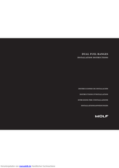 Wolf ICBDF304-LP Installationsanleitung