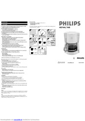 Philips HD7444 Kurzanleitung
