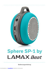 LAMAX BEAT Sphere SP-1 by Bedienungsanleitung