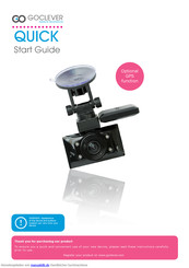 Goclever DVR TITANIUM Schnellstartanleitung