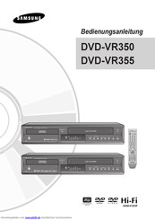 Samsung DVD-VR350 Bedienungsanleitung