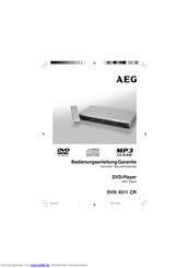 AEG DVD 4511 CR Bedienungsanleitung