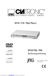 Clatronic dvd 536 Bedienungsanleitung