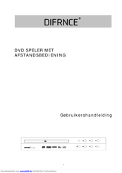 Difrnce DVD-4020S Bedienungsanleitung
