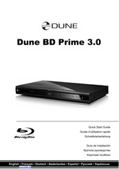 Dune BD Prime 3.0 Schnellstartanleitung