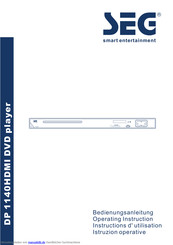 Seg DP 1140HDMI Bedienungsanleitung