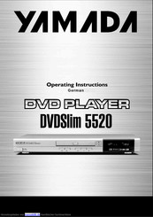 Yamada DVDSlim5520 Bedienungsanleitung