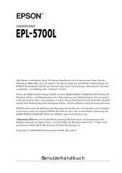 Epson EPL-5700L Benutzerhandbuch