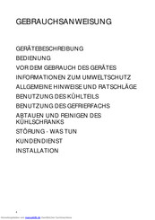 Smeg FR 205 APL Gebrauchsanweisung