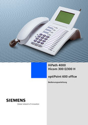Siemens HiPath4000 Bedienungsanleitung