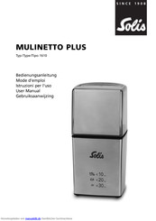 Solis Mulinetto Plus 1610 Bedienungsanleitung