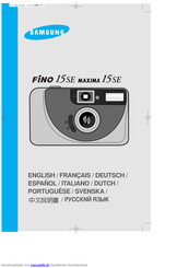Samsung FINO15 SE maxima 15 SE Bedienungsanleitung