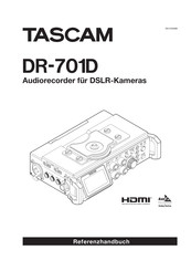 Tascam DR-701D Referenzhandbuch