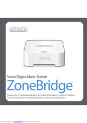 Sonos BR 100ZoneBridge Installationshandbuch