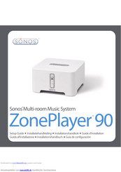 Sonos ZonePlayer 90 Installationshandbuch
