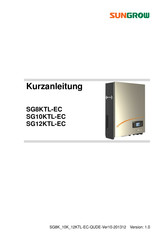 Sungrow SC12KTL-EC Kurzanleitung